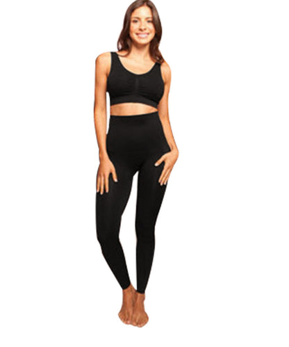 Tight Tummy Seamless High Waist Base Body Shaping Cropped Pants - Better Life