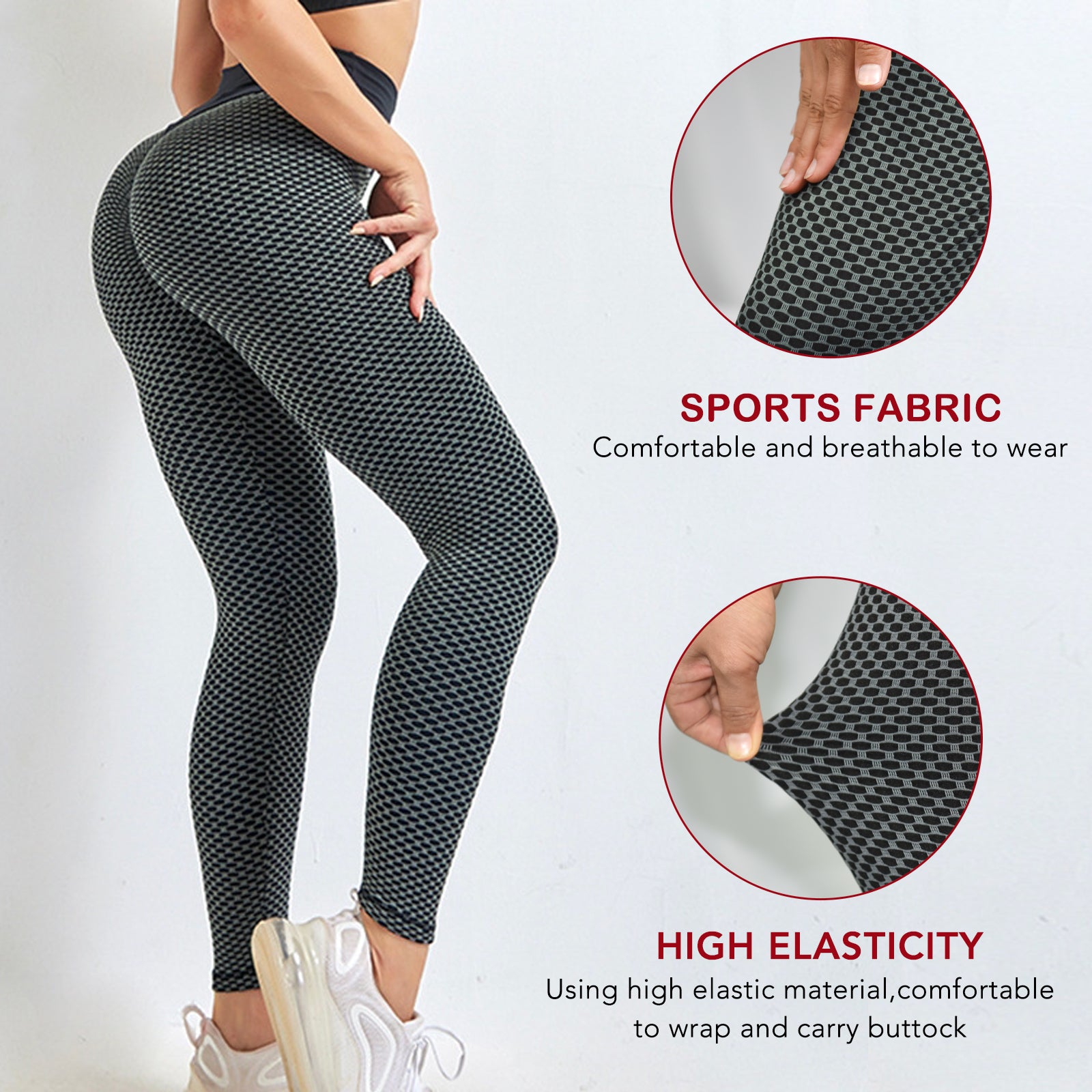 TIK Tok Leggings Women Butt Lifting Workout Tights Plus Size Sports High Waist Yoga Pants Small Amazon Banned - Better Life