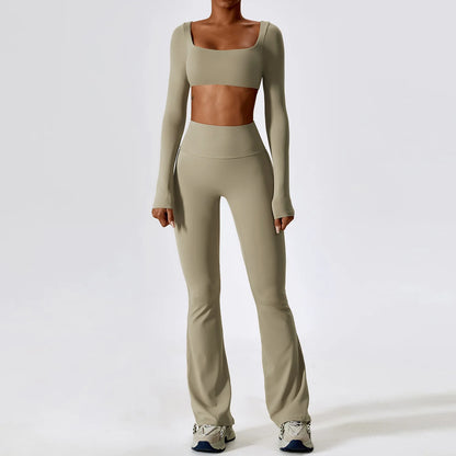 Yoga Set 2PCS Seamless Women Sportswear Workout Clothes
