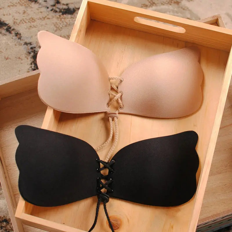 Invisible Strapless Adhesive Stick Bra Strapless Push Up Bras Women Sexy Backless
