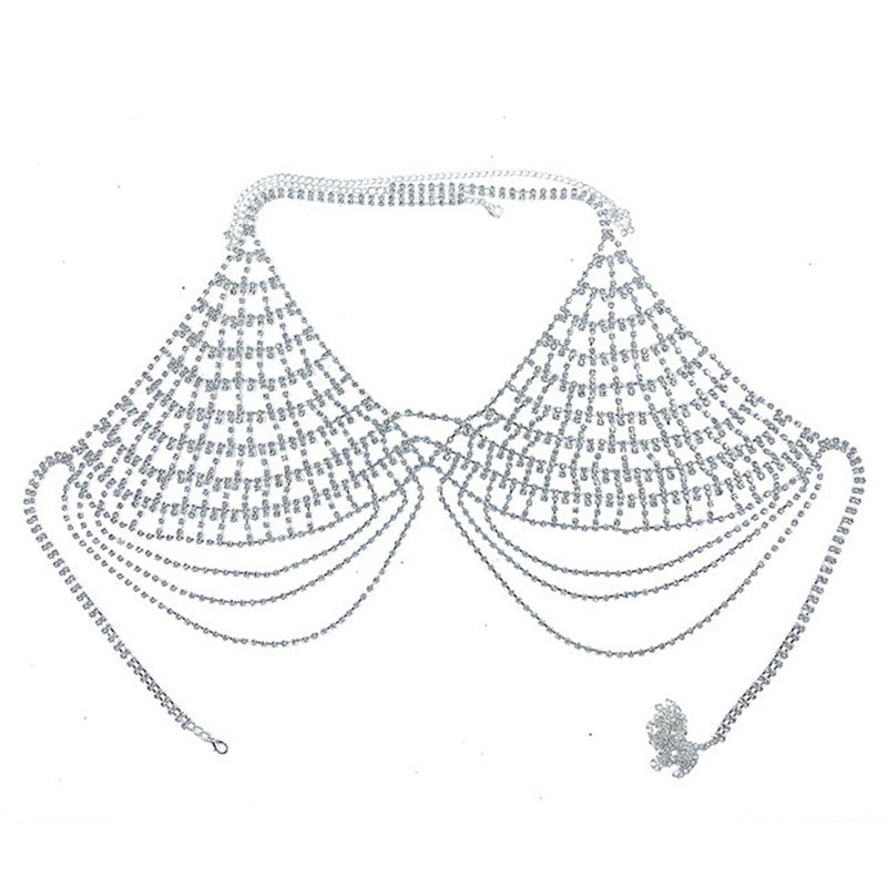 Rhinestone Sexy Lingerie Suit Body Chain - Better Life