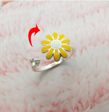 Fidget Spinner Rotatable Ring For Women - Better Life